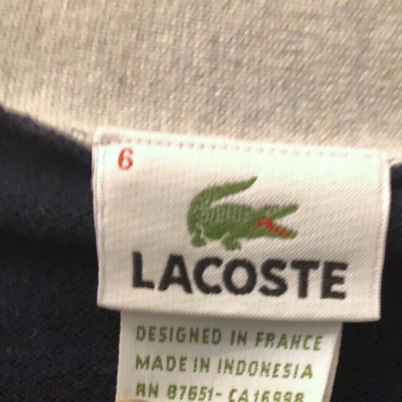 Lacoste Cotton Cardigan - Picture 3 of 3